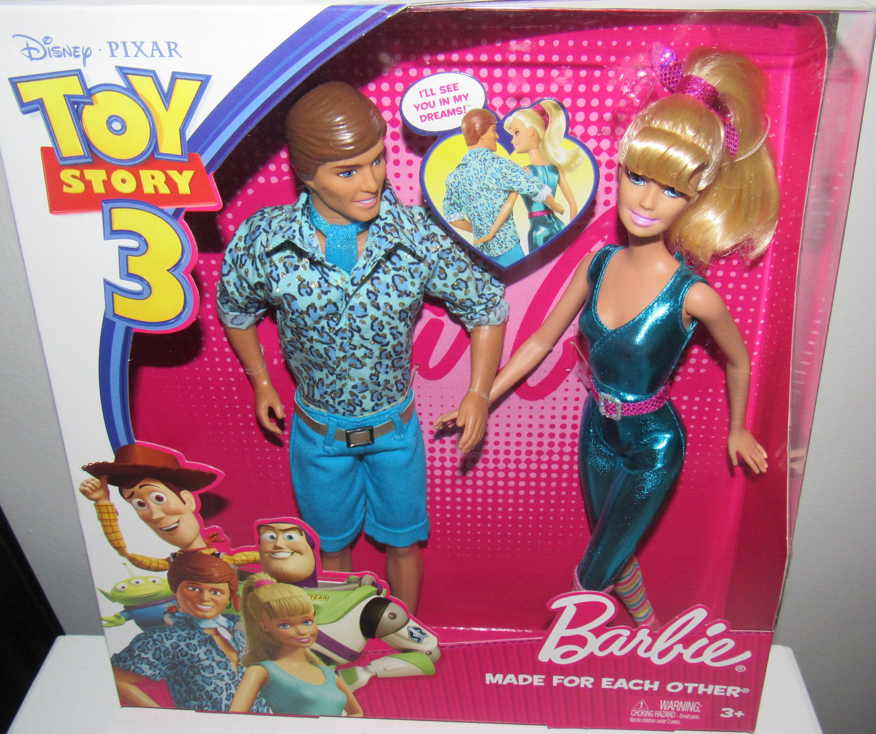 Disney Toy Story Barbie Made For Each Other Ken Doll HTF Rare Read  Description