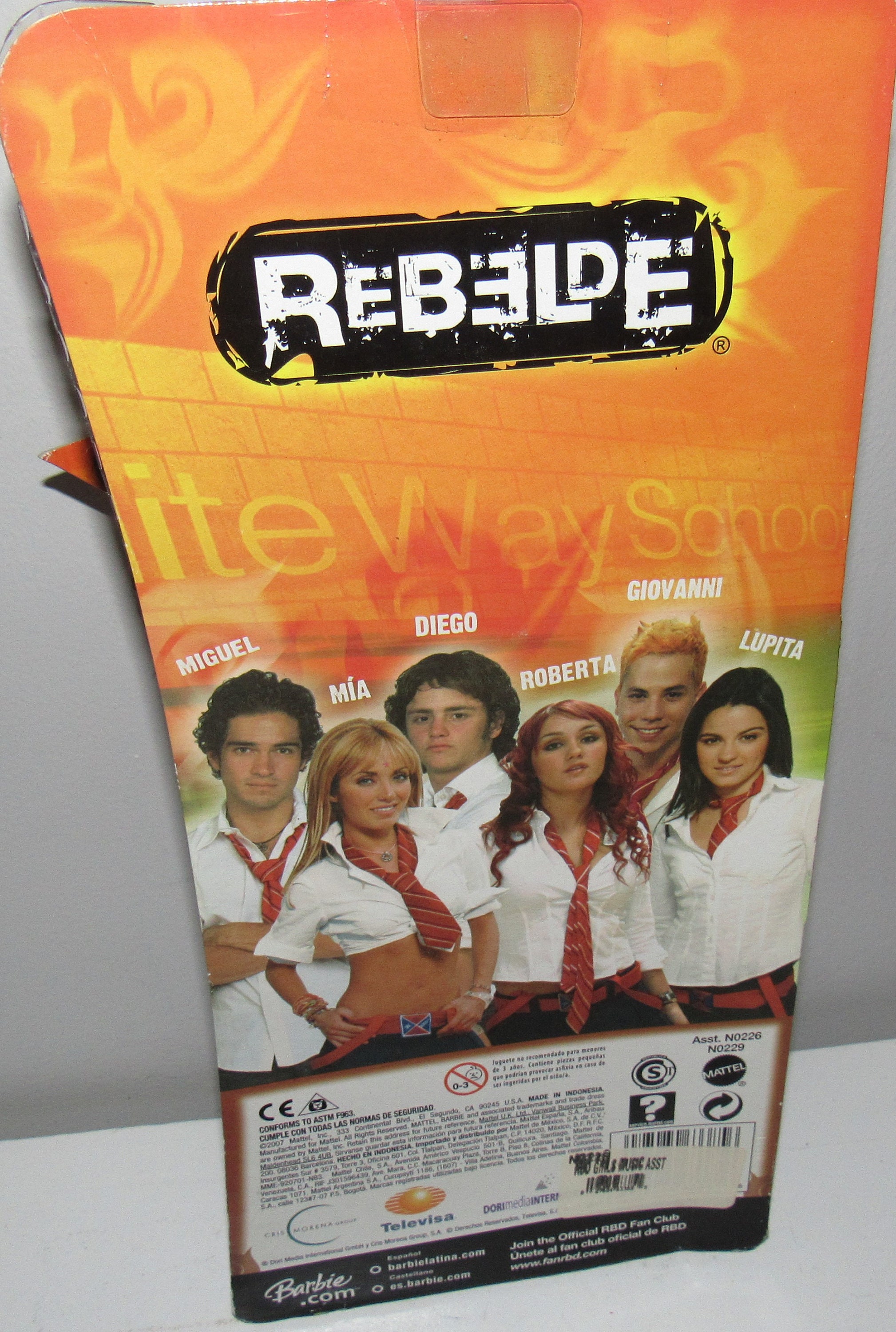 Barbie Rebelde (RBD) Telenovela Lupita Fernandez