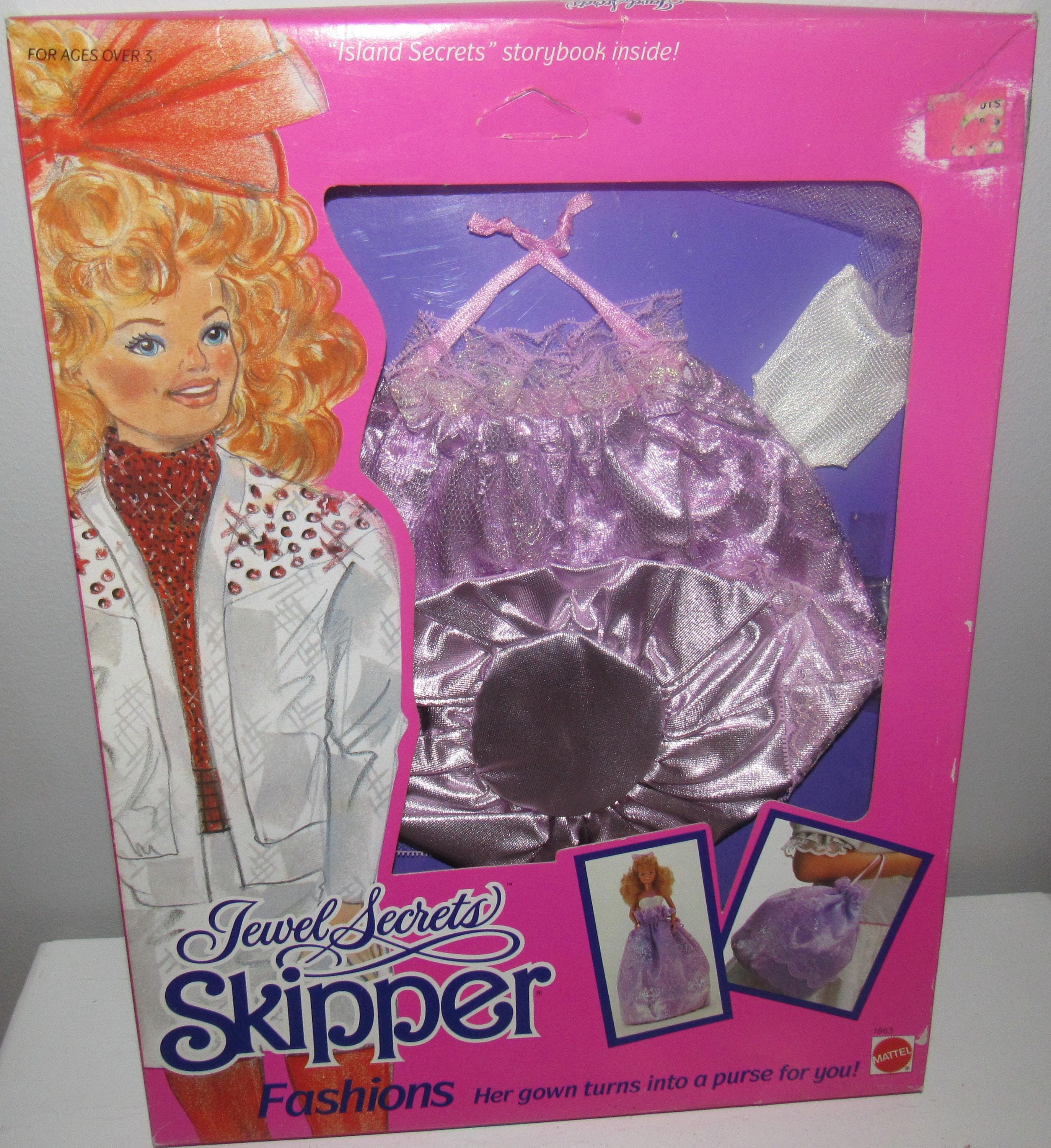 Vintage MIB & NRFB Jewel Secrets Skipper Fashions # 1863 Circa 1986