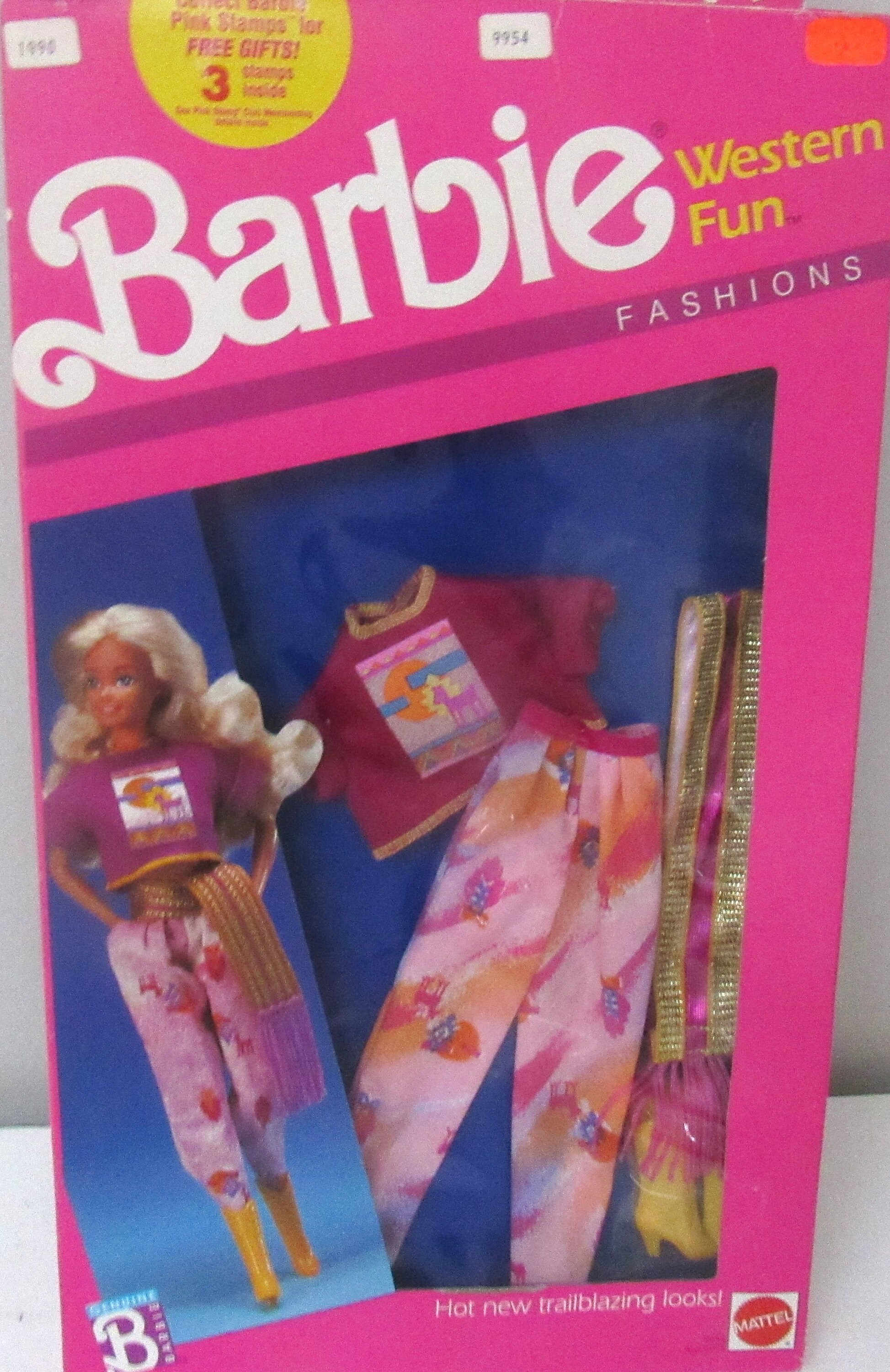 Barbie western fun fashions hotsell