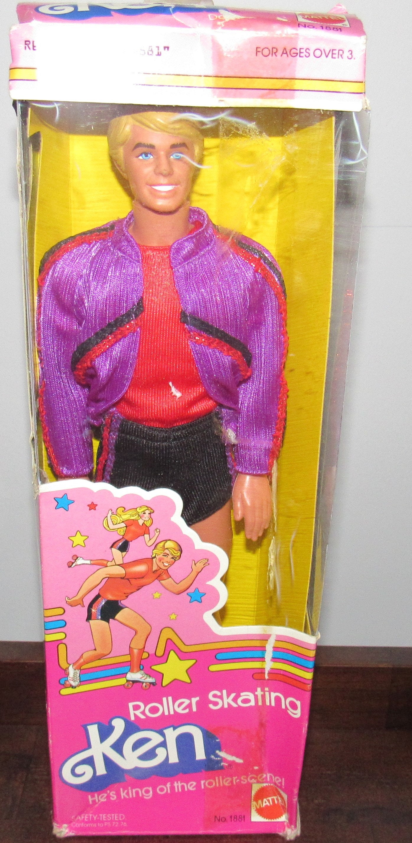 Vintage in Box Skating Ken 1881 Circa 1980 Etsy