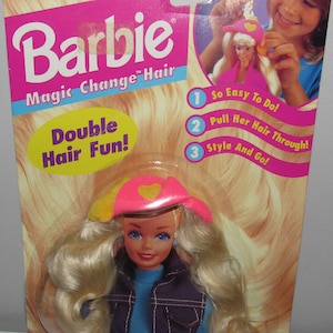 Vintage MIP Barbie Magic Change Hair #68311 Circa 1995