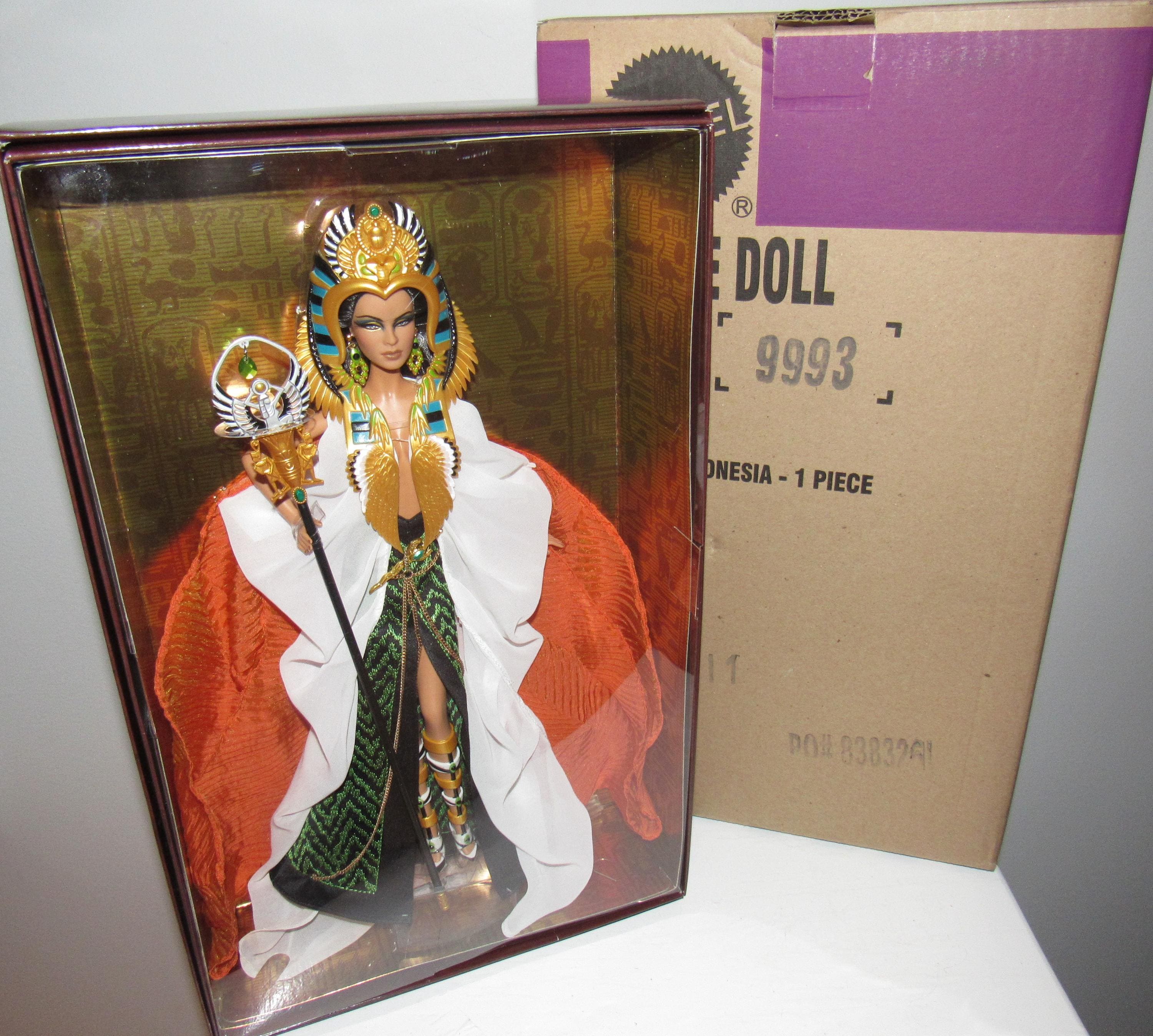 MIB NRFB Beautiful Barbie as Cleopatra Barbie #R4550 W/shipper