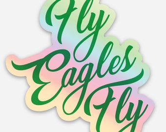 Fly Holographic Sticker