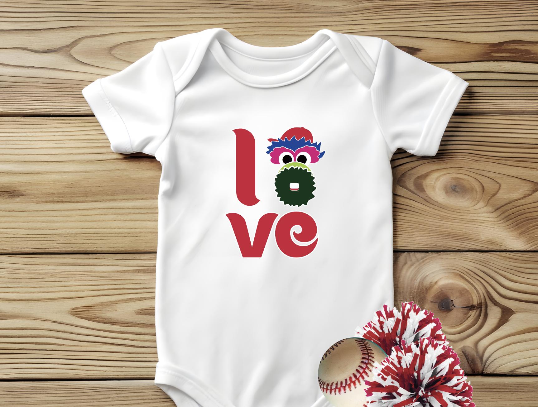 Philadelphia Phillies - Phanatic Inspired Newborn - 4T Baby/Kids