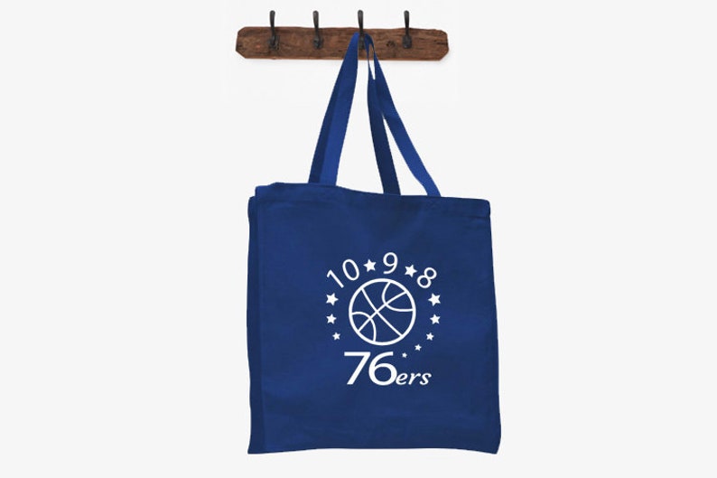 10 9 8 76ers Tote