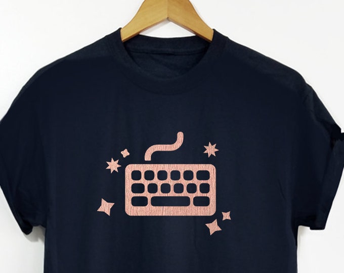 Sparkle Keyboard Unisex Shirt
