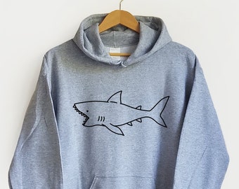 kawaii shark hoodie