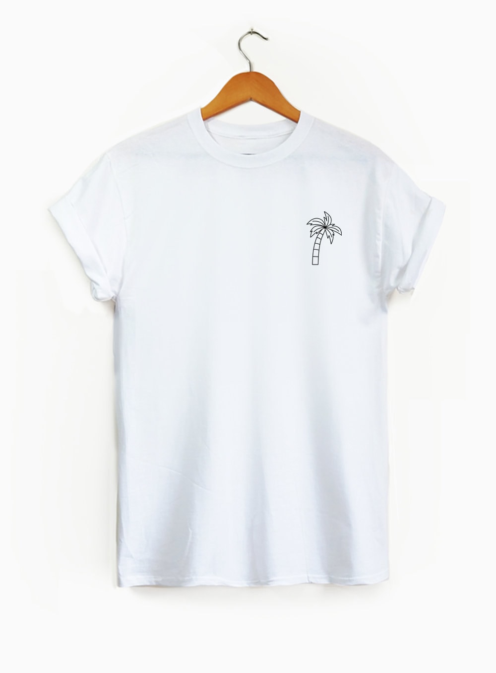 Cute Palm Tree Pocket Shirt Cute Shirt, Cute Graphic Tee Cute Palm Tree Pocket Shirt Cute Shirt, Cute Graphic Tee