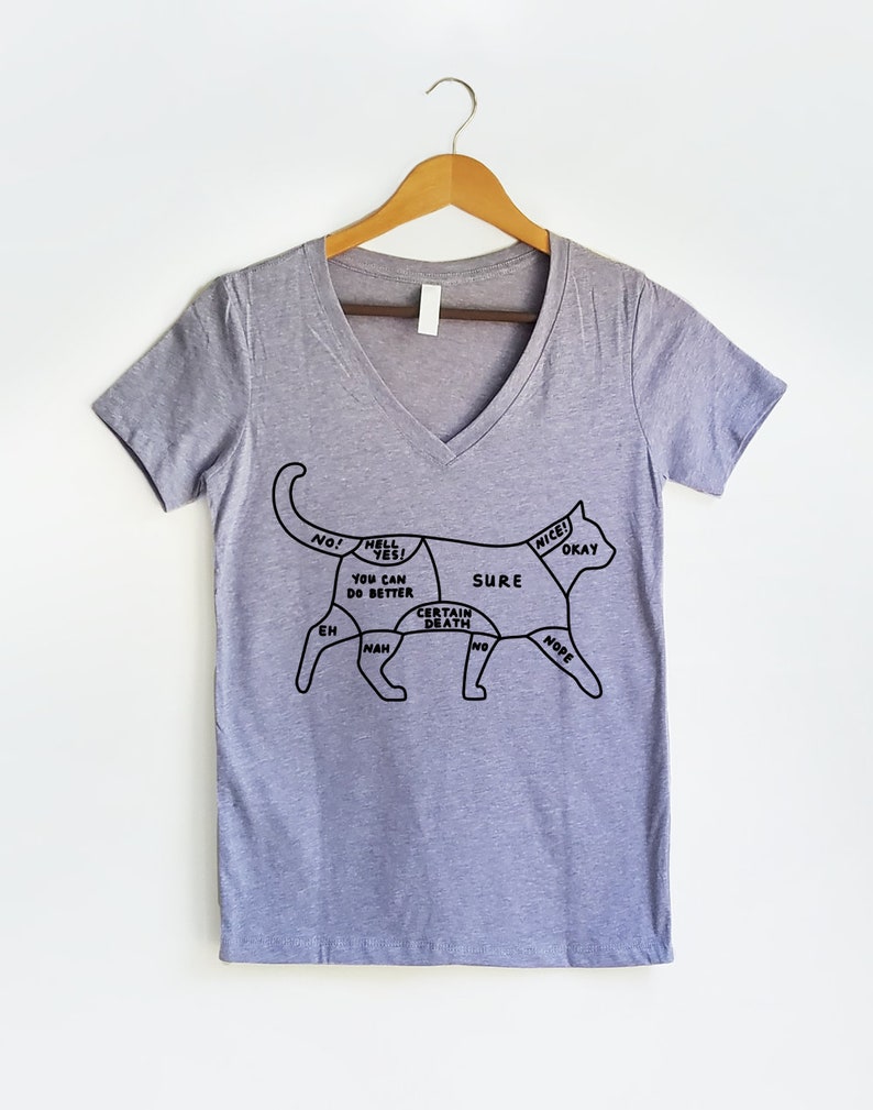 cat petting guide t shirt