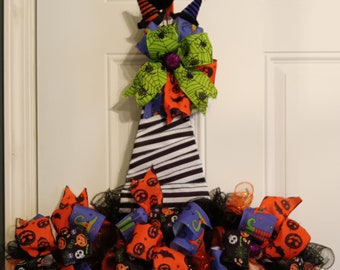 Corona de sombrero de bruja de Halloween