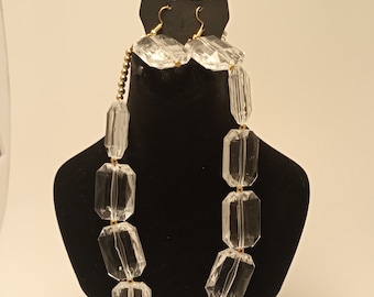 Collar de oro hielo