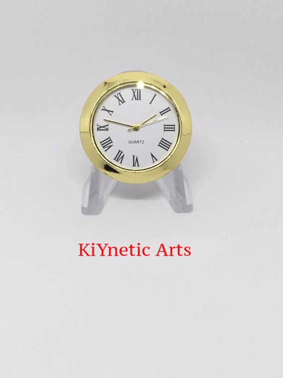 Clock Insert 1 7/16 Wood Clock Insert 35MM Mounting Etsy