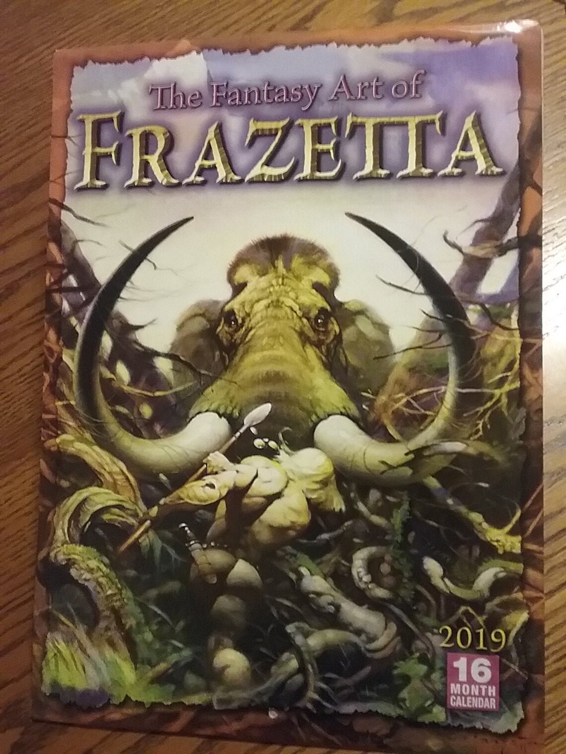 Frank Frazetta 2019 Calendar Fantasy Art of Frank Frazetta | Etsy