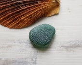 1 3 16 inch Dark Teal sea glass. Vintage sea glass. Genuine sea glass. Hand-picked sea glass. Jewelry quality sea glass 3167