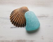 Aqua sea glass Genuine Beach glass Surf-tumbled sea glass 4029