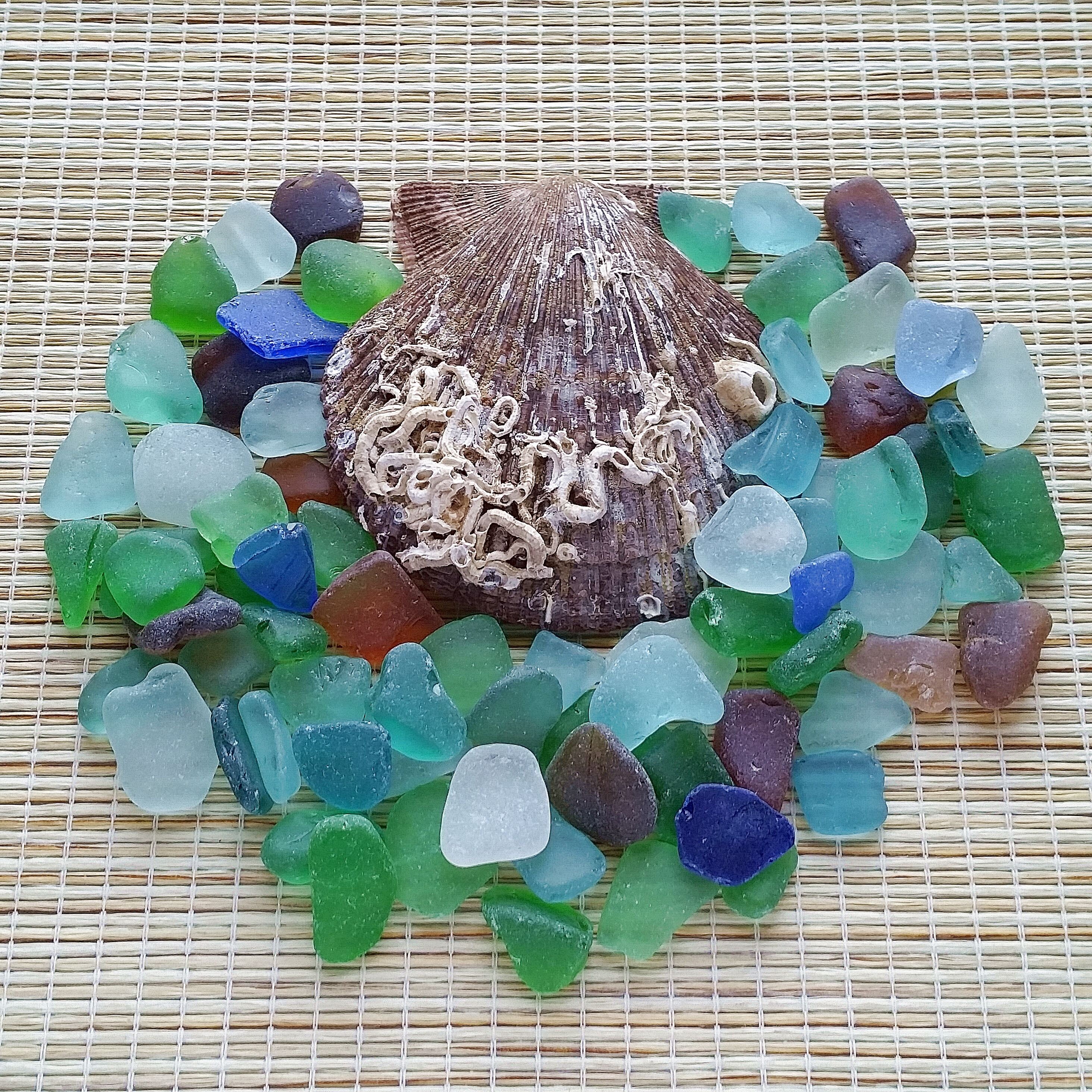 0.40.8 in Genuine sea glass Bulk sea glass 5.3 oz/7oz/1 lb of Etsy