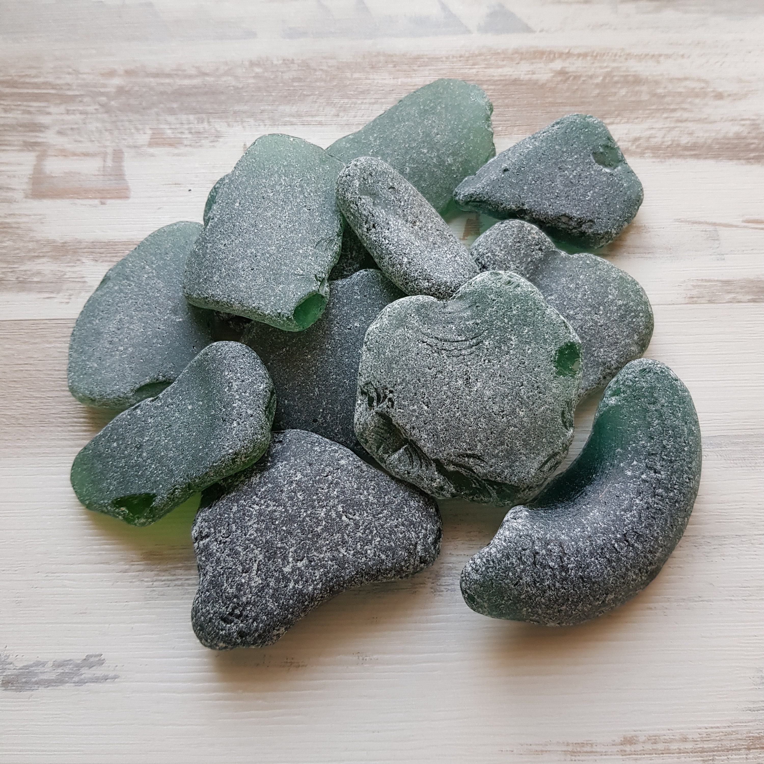 Huge sea glass in bulk 1 pound of Genuine sea glass Authentic Etsy