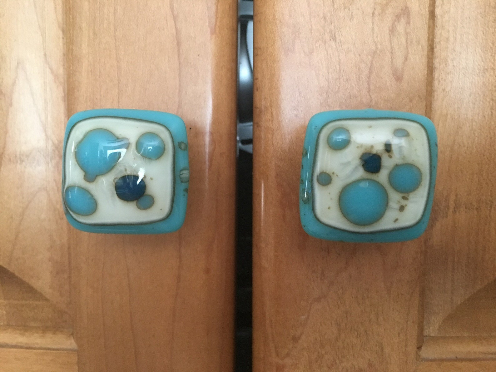 Custom Fused Glass Knobs. Glass Knobs Are a Etsy
