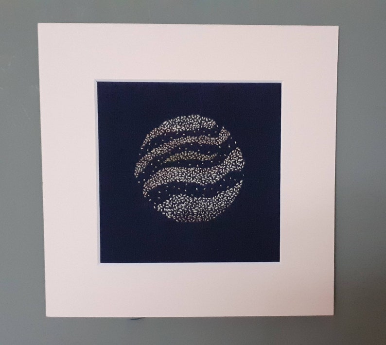 Stitched Swirling Disc image 1