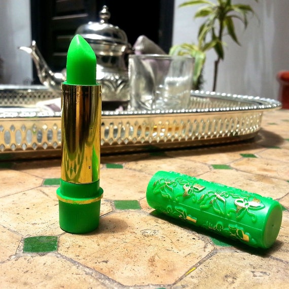 Rouge à lèvres magique pour femmes Couleur Changer vert en - Etsy France