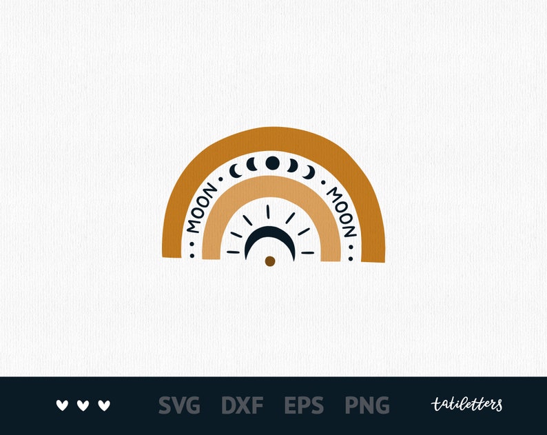 Download Boho Rainbow svg files for cricut Rainbow clipart Rainbow ...