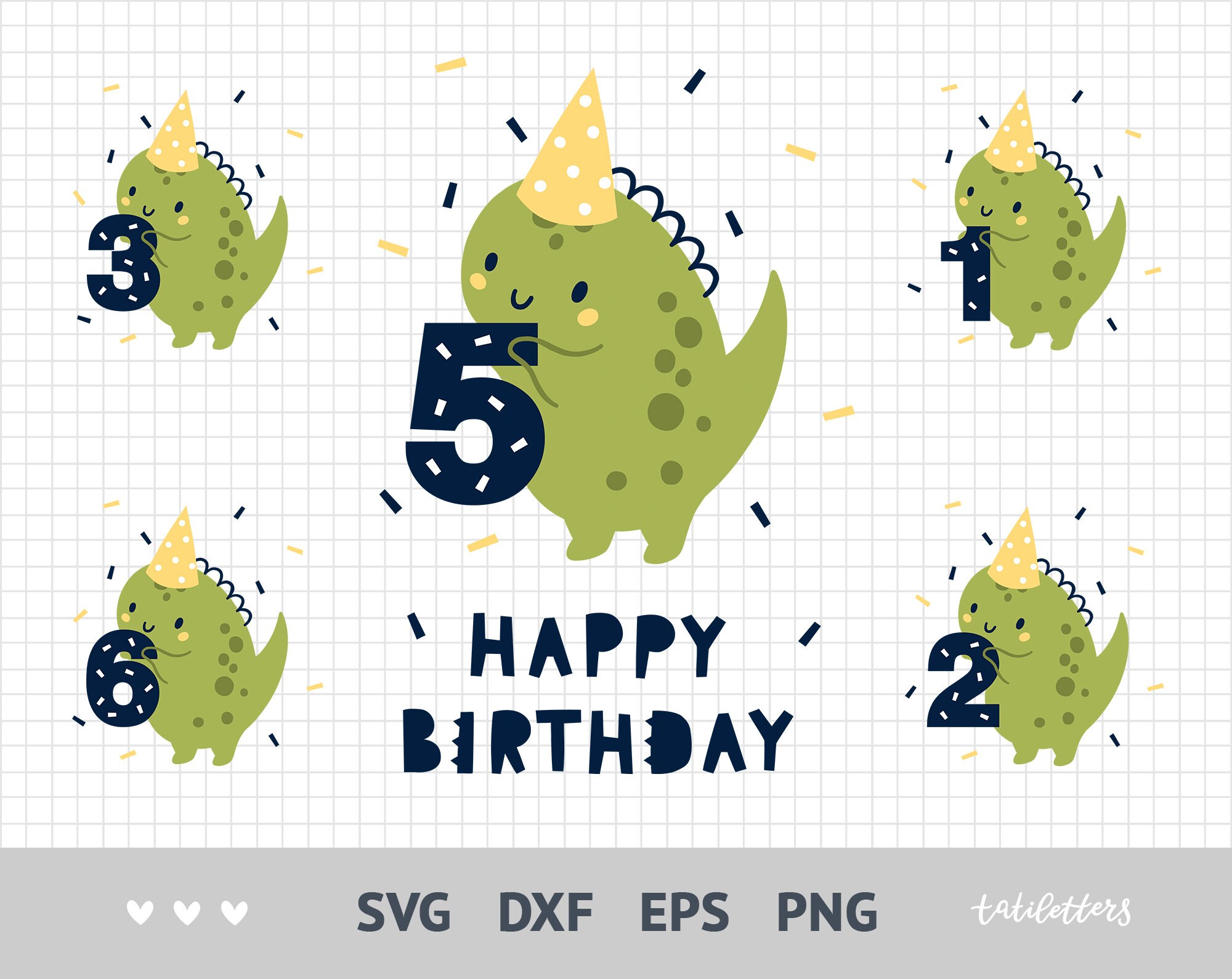 Free Free Birthday Dinosaur Svg 98 SVG PNG EPS DXF File