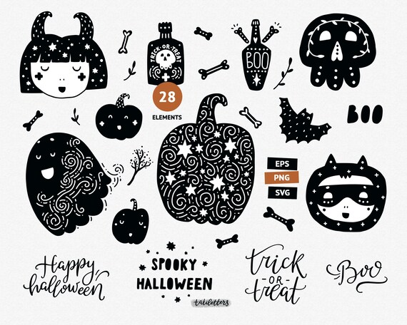 Download Halloween Clipart Halloween Svg Files Halloween Pumpkin Svg Etsy
