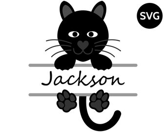 Black Panther SVG Monogram Frame, Black Panther Monogram SVG, Black Panther Monogram Frame for boys SVG, Black Panther printable clip art