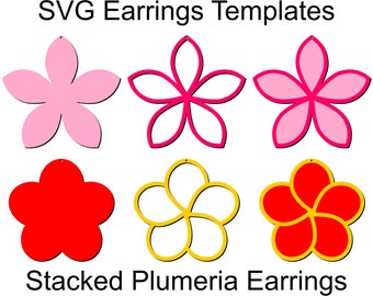 Pendant and Earrings SVG