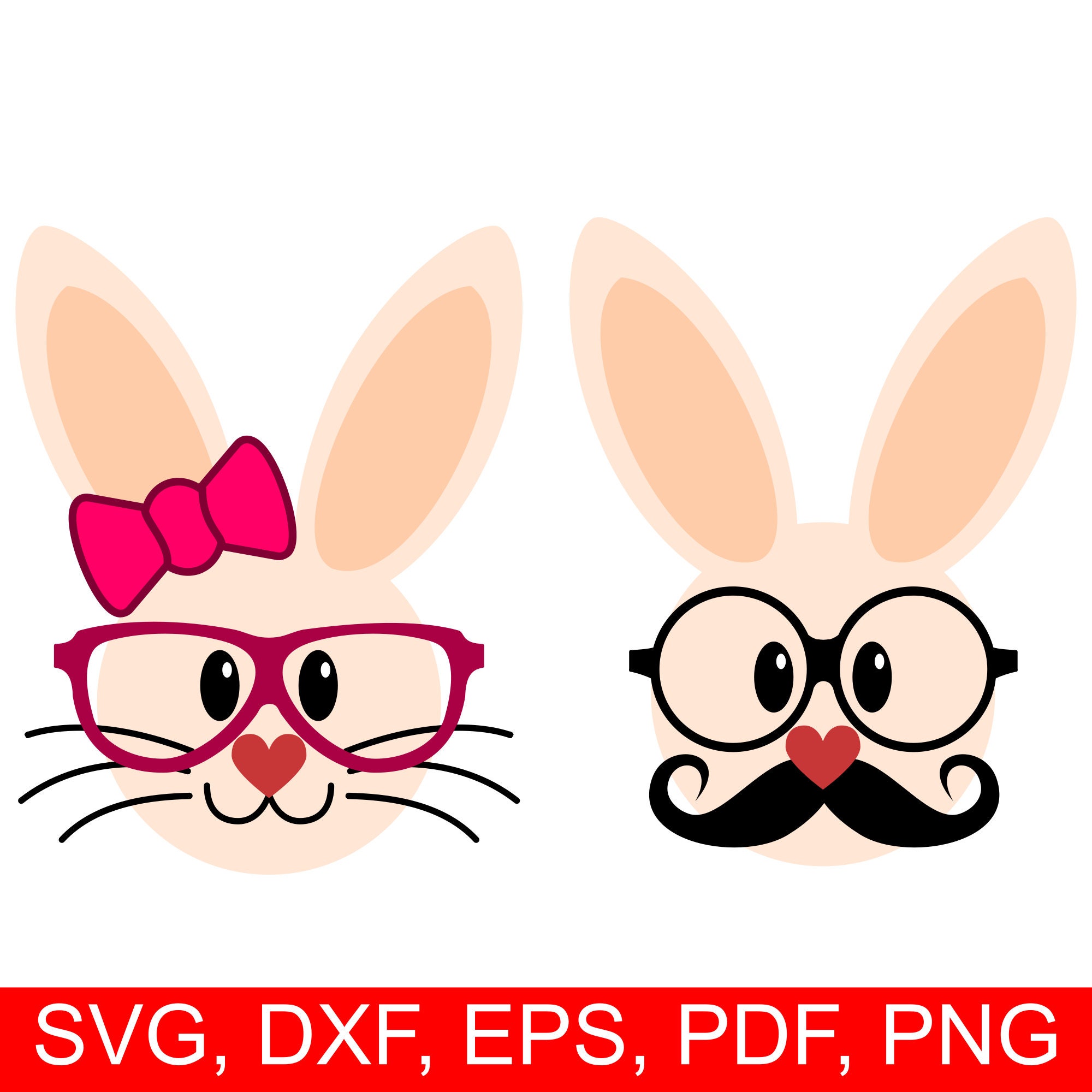 Studio3 Silhouette Scan N Cut Transparent PNG My First Easter with Bunnies SVG...