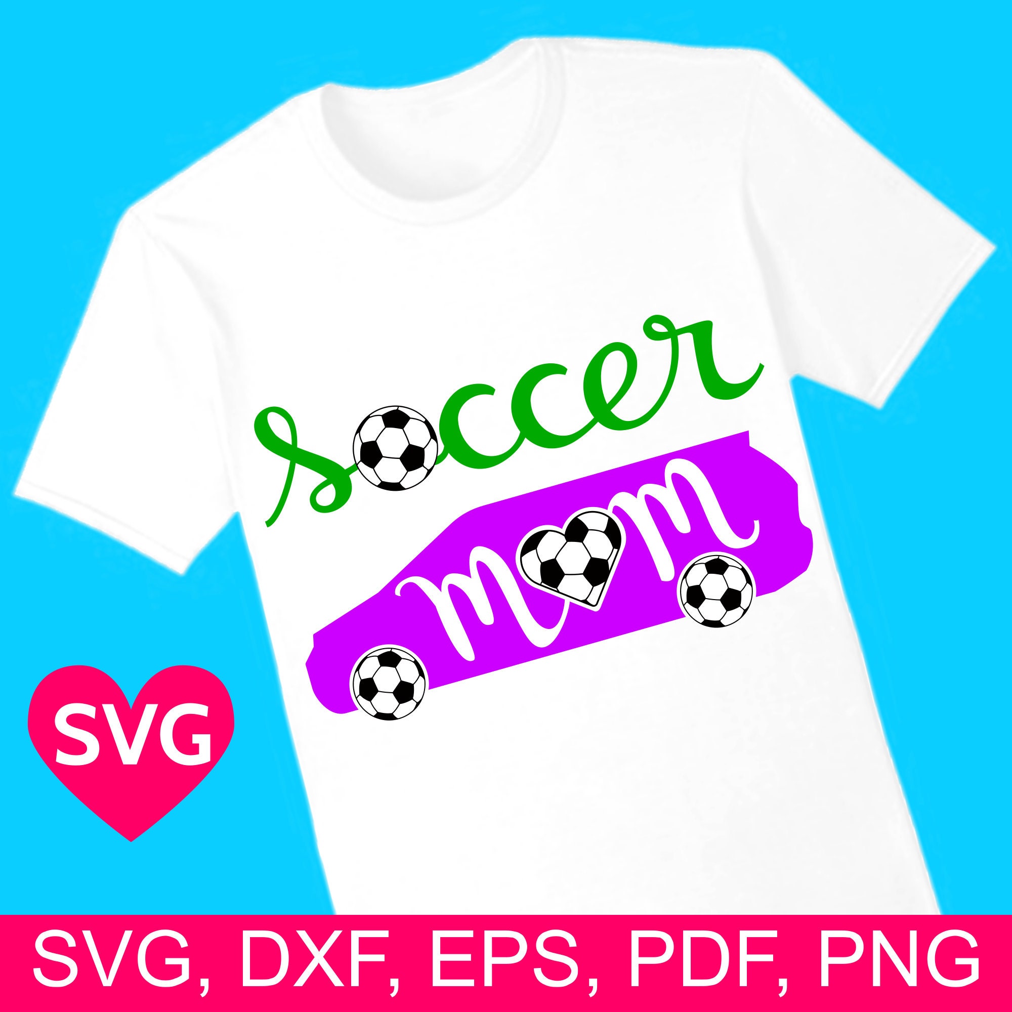 Download Soccer Mom Car SVG File for Cricut & Silhouette, a ...