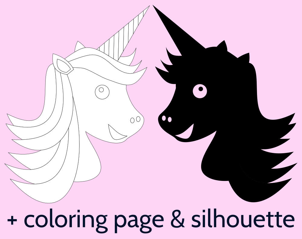 Download Cute Unicorn SVG File for Cricut and Silhouette, Unicorn ...