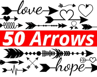 50 Arrow SVG Files and Arrows Clipart in DXF, PDF, Eps and Png