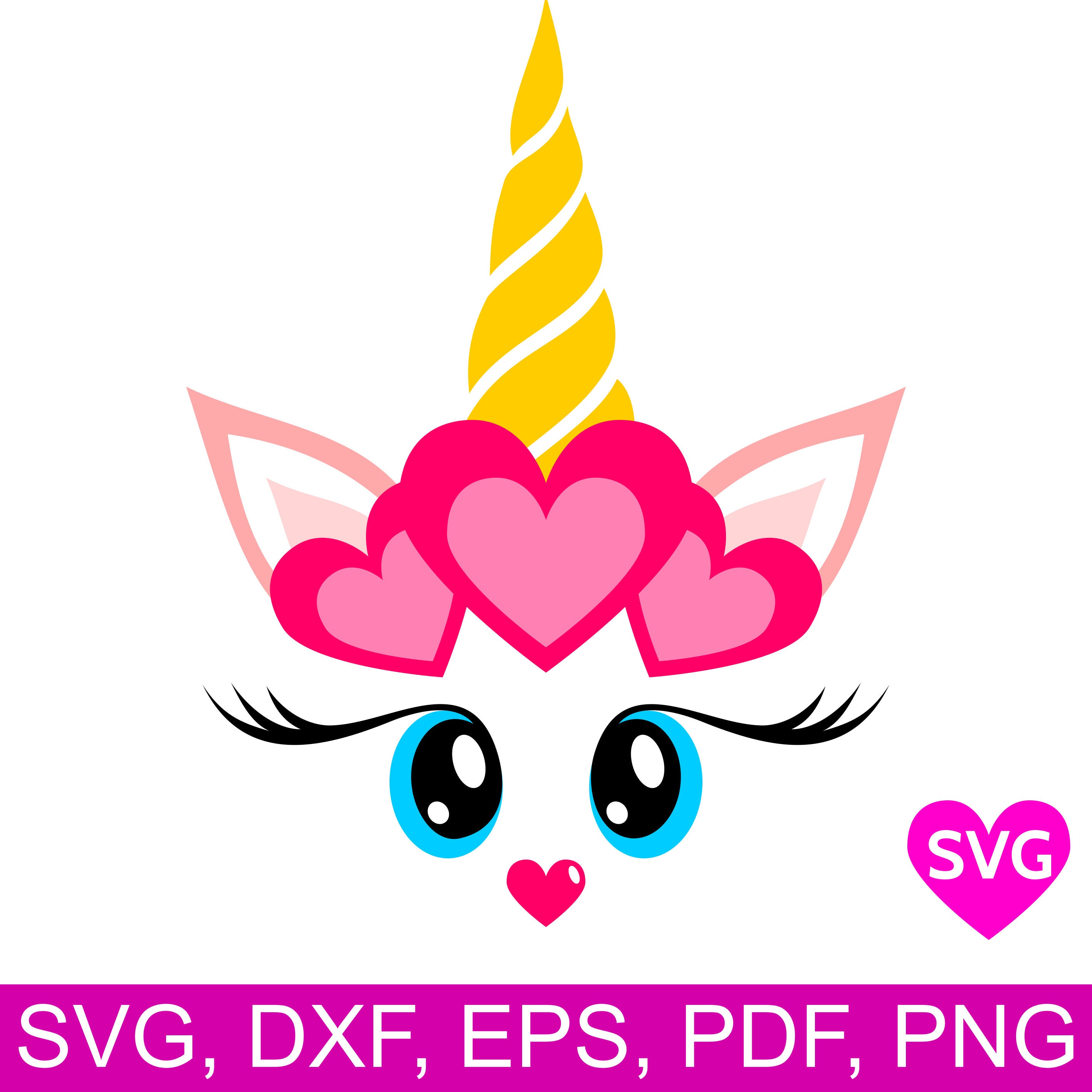 Download Cute Valentine's Day Gift For Her: Valentine Unicorn SVG ...