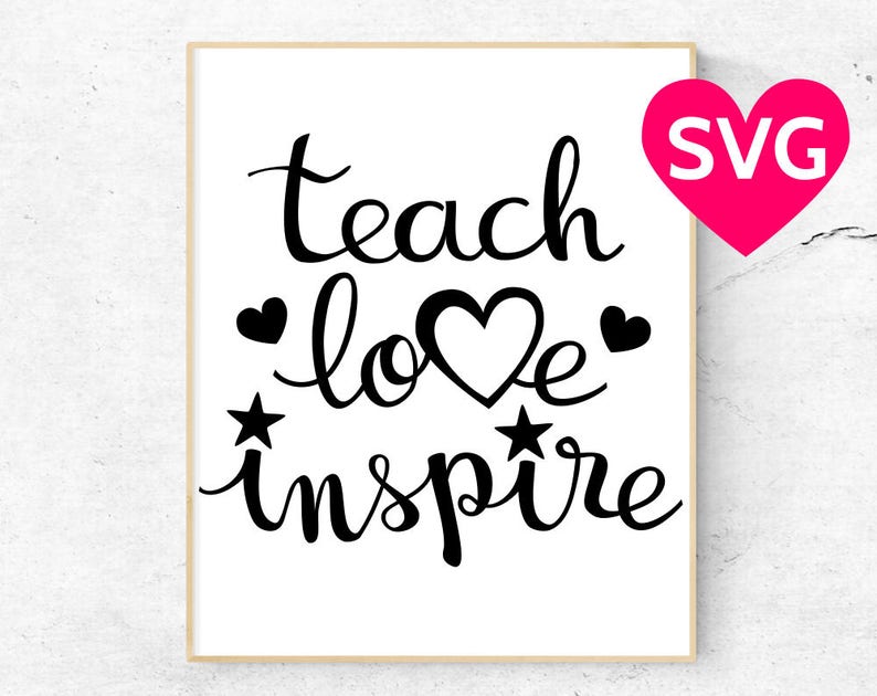 Free Free 277 Teach Love Inspire Svg Etsy SVG PNG EPS DXF File