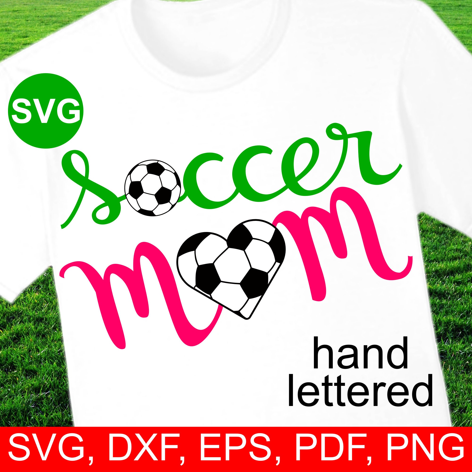 Download Soccer Mom SVG File Soccer Mom Heart SVG Soccer Mom Shirt | Etsy