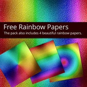 Rough Metal Digital Paper Pack, 250 Colors Metallic Texture Digital Paper Metal Background, Rainbow Textured Glitter Metal Foil Pattern image 6