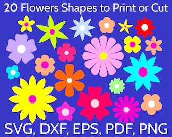 Flowers SVG files