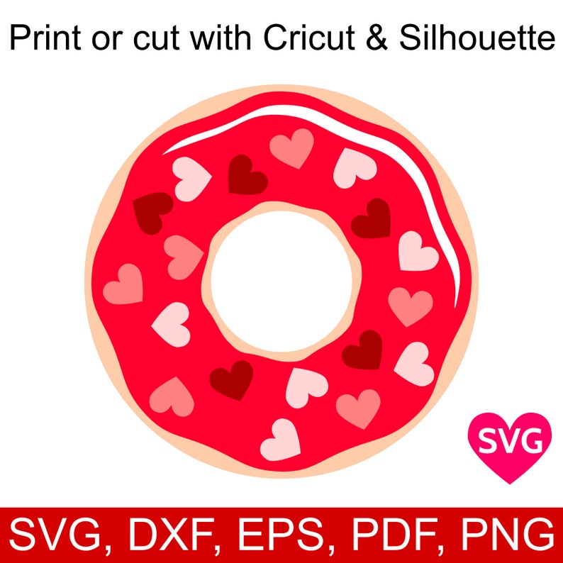 Download 6 Donuts SVG files for Cricut Doughnuts SVG Bundle Donut ...