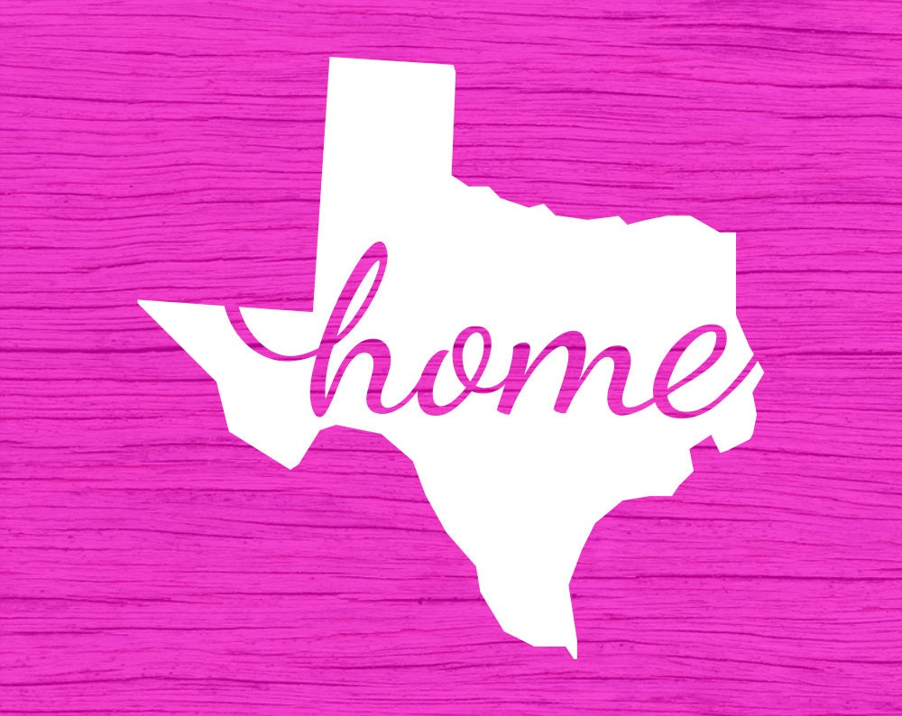 Download Texas Home SVG Cut File for Cricut & Silhouette - Texas SVG Outline Clipart - Texas State Svg ...