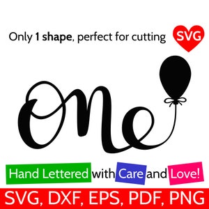One Svg File For Boy And For Girl 1st Birthday Svg First Etsy
