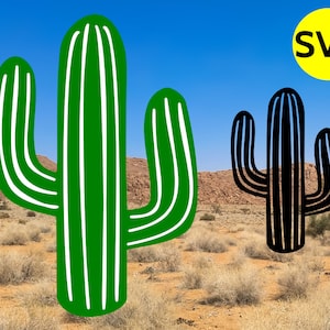 Arquivo SVG de cacto, clipart de cacto, Cactus DXF, Cactus PNG, arquivo Cactus Cricut, silhueta de cacto, pdf de cacto, clipart de cacto, design de cacto