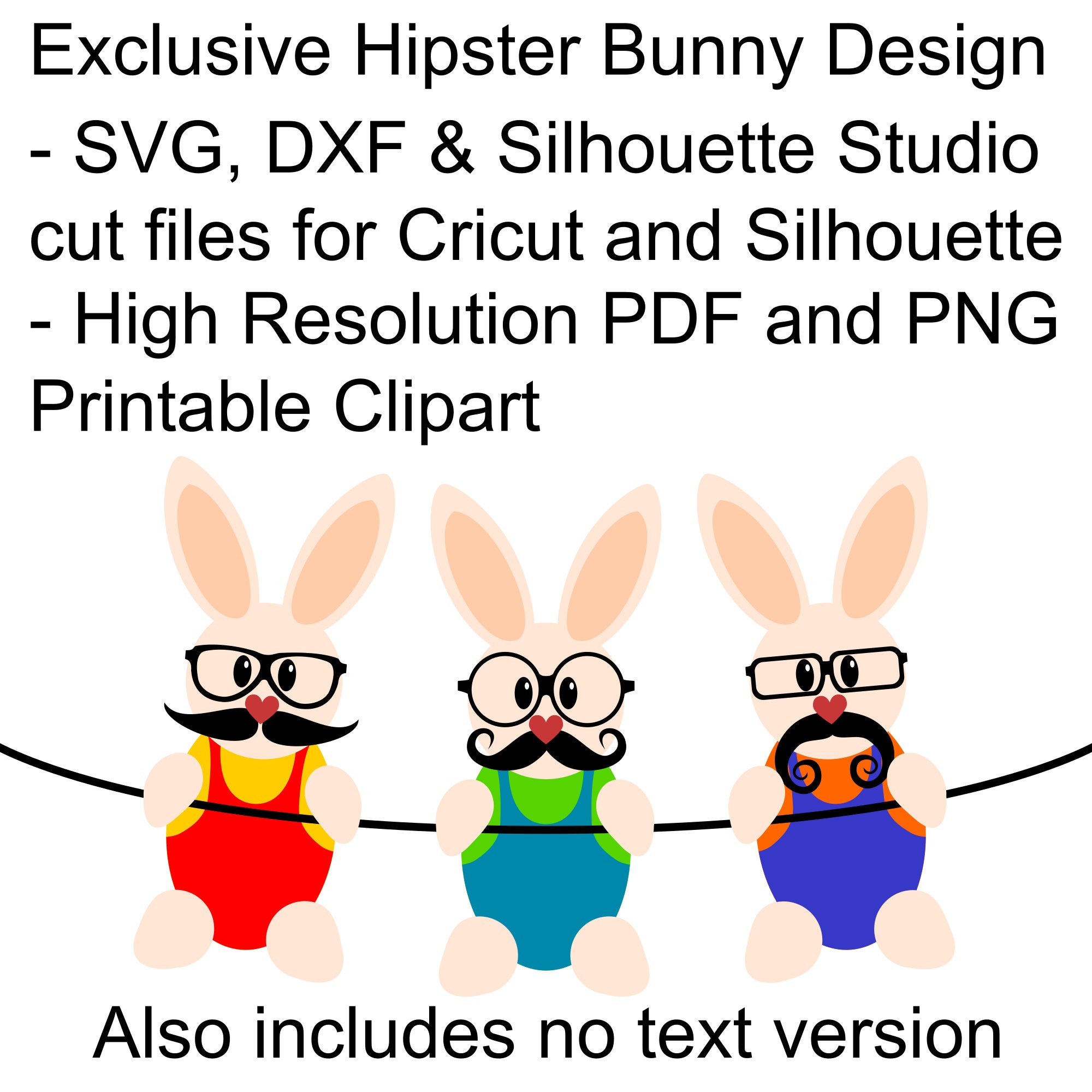 Hanging With My Peeps Svg File 3 Hipster Bunny With Mustache And Glasses Hanging On A Thread Hopster Easter Bunny Shirt Design