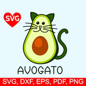 Funny Avogato SVG File, Cute Avocado Cat SVG, Funny Cinco de Mayo SVG Shirt, Avocado Svg, Cinco de Mayo Shirt Design, 5 de Mayo clipart png