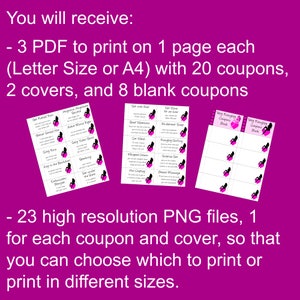 Satisfaction guaranteed Printable Very Naughty Coupons Book for Him, Valentine's Day Gift for Him, Hot Coupons, Erotic Coupons, Sex Coupons image 4