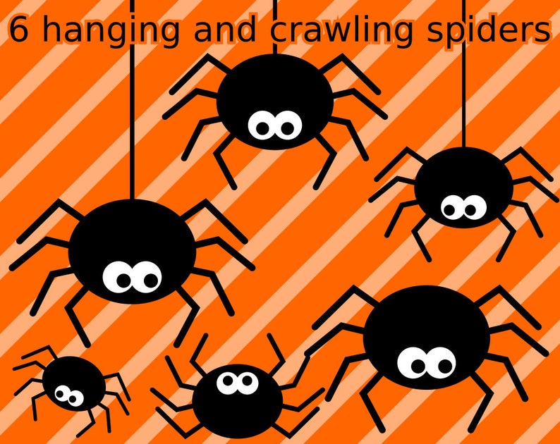 Download SVG Hanging Spider SVG Cut Files for Cricut & Silhouette ...