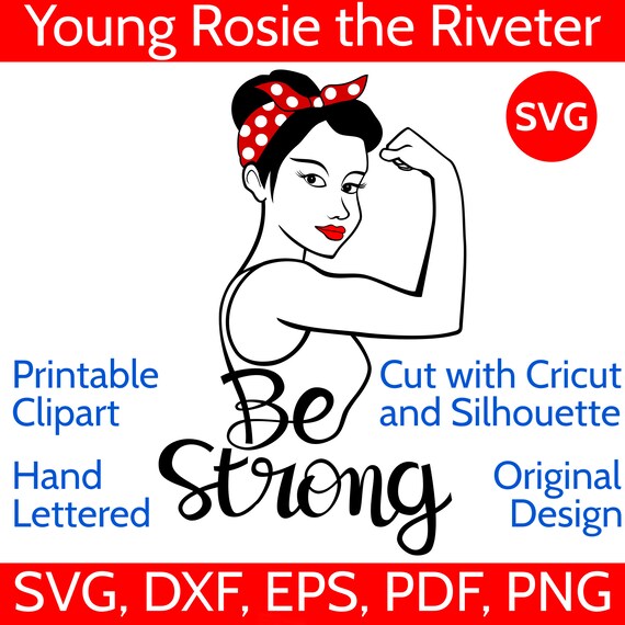 Download Free Be Strong Svg File For Cricut And Silhouette Strong Girl Svg Etsy SVG Cut Files