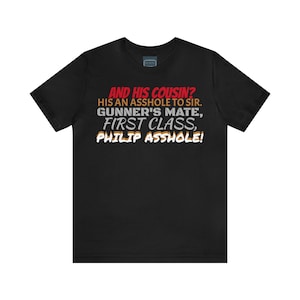 Unisex Jersey Short Sleeve Tee Spaceballs movie Quote PHILIP a** hole / it&#39;s a spaceballs thing!