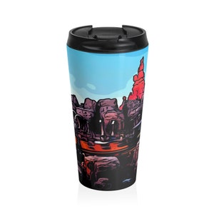Stainless Steel Travel mug Disneyland resort Big Thunder Mountain Railroad Ride